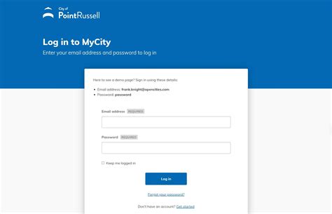 MyCity Login .